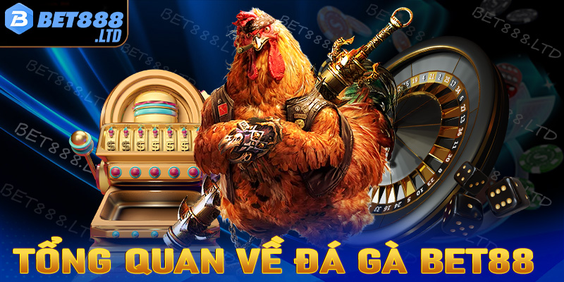 Sơ lược tổng quan về sảnh cá cược đá gà Bet88 