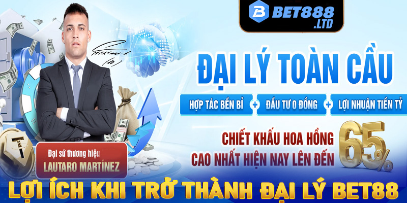 Những lợi ích người chơi nhận được khi trở thành đại lý Bet88